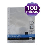 FUNDAS A4 MULTITALADRO EXTRA GRUESA BOLSA 10U | 10 UNIDADES | (FRAGA)